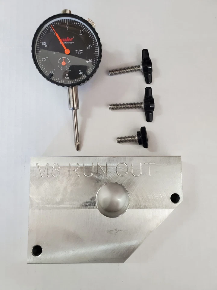 Harley Milwaukee 8 Pinion Shaft Run out, Gear Drive Backlash Tool, M8 USA MADE - Image 2 of 4