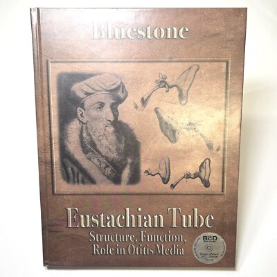 The Eustachian Tube Structure, Function By Charles D. Bluestone Hardcover