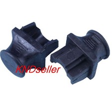 100 PCS Black RJ45 Port Jack Dust Protective cover Caps Port Cover and Protector