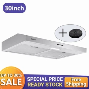 30 inch Sous Cabinet Range Hotte en acier inoxydable 230CFM w/LED Nouveau