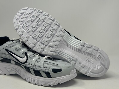 【新品】NIKE P-6000 / CD6404-006 (25cm) Nike P-6000 Running Shoes Pure Platinum/Black/White CD6404