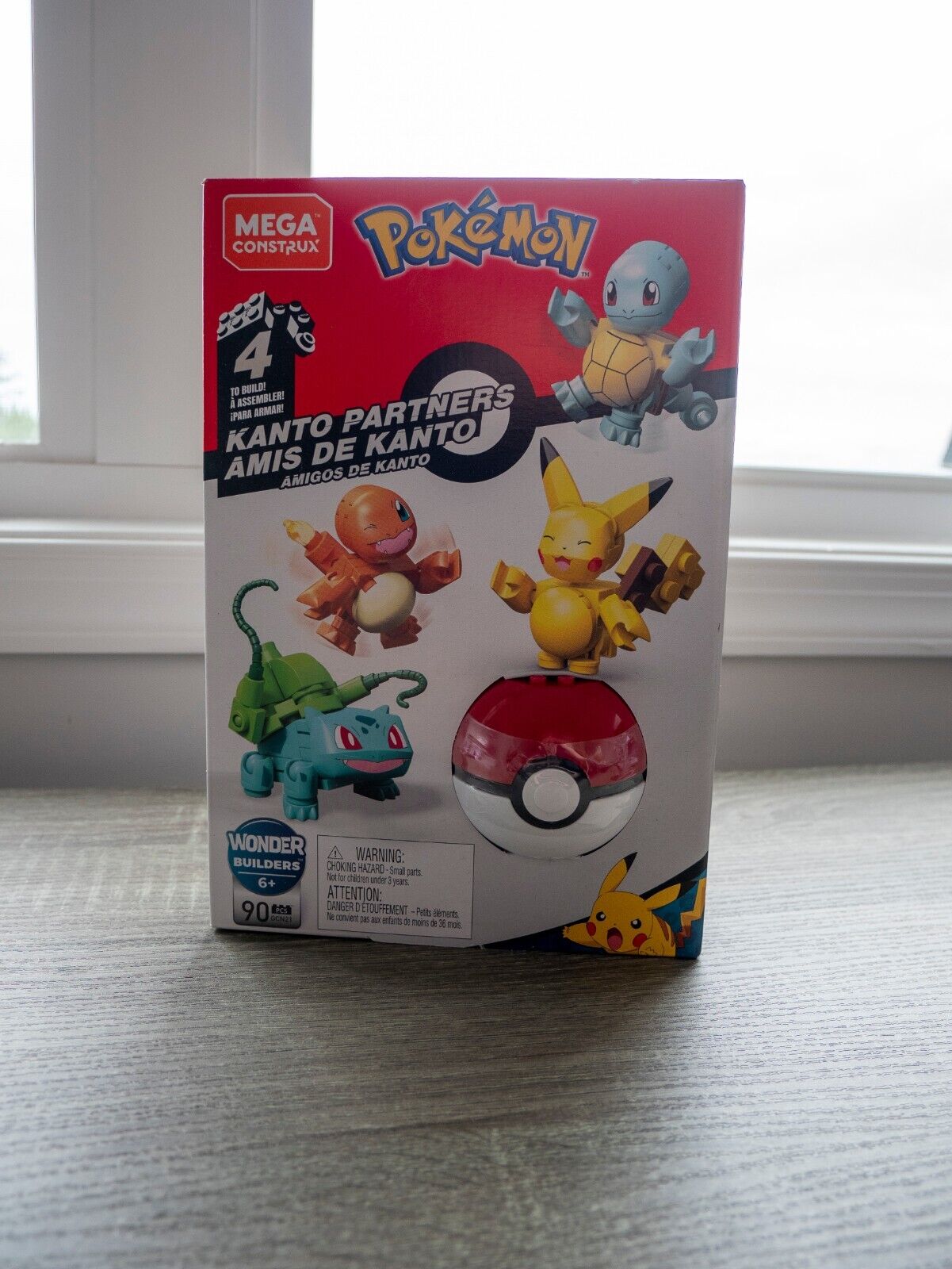 Mega Construx Pokemon Kanto Partners Building Pack