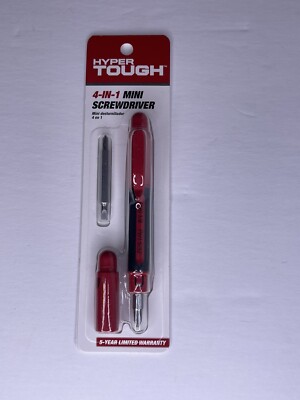 Hyper Tough 4 in 1 Mini Screwdriver