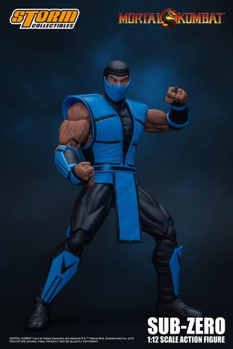Official Storm Toys Mortal Combat 3 Sub-Zero MK3 1:12 Maßstab 6" Actionfigur - Bild 2 von 12