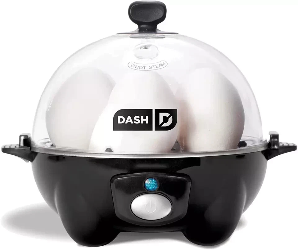 DASH Rapid Electric Egg Cooker with 6 Egg Capacity for Quick Meals