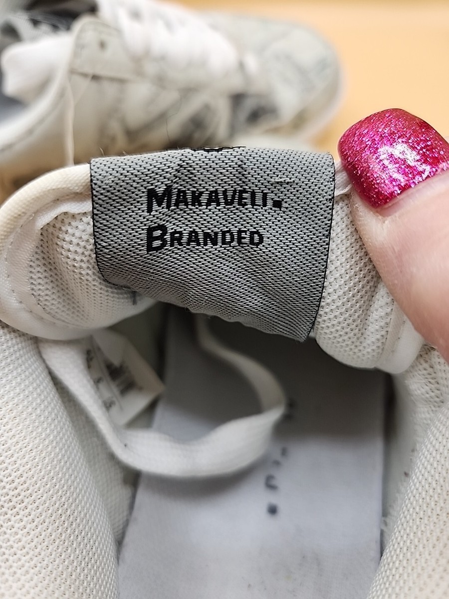 2Pac -Tupac Shakur- Makaveli Branded Sneakers Size 3.5Y