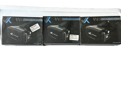 Virtual Reality Headset 3D VR Glasses by Voxkin. Open Boxes Lot Of 3