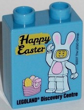 LEGO LEGOLAND Sammelstein Happy Easter 2017 Discovery Centre collectors brick