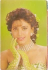 India Bollywood Actress Juhi Chawla Movie Yes Boss Original PostCard No.3869(21)
