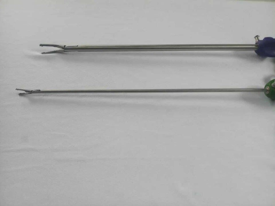 Juego de instrumentos laparoscópicos Hem-O-Lok Clip Aplicador Pinzas LT200 LT300 10/5 mm Foto 3 de 4