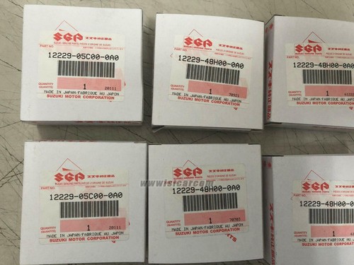 SUZUKI ACROSS GSX250F GJ75A CRANKSHAFT BEARING SET GREEN 12229-38402-010 BABBITT - 第 6/12 張圖片