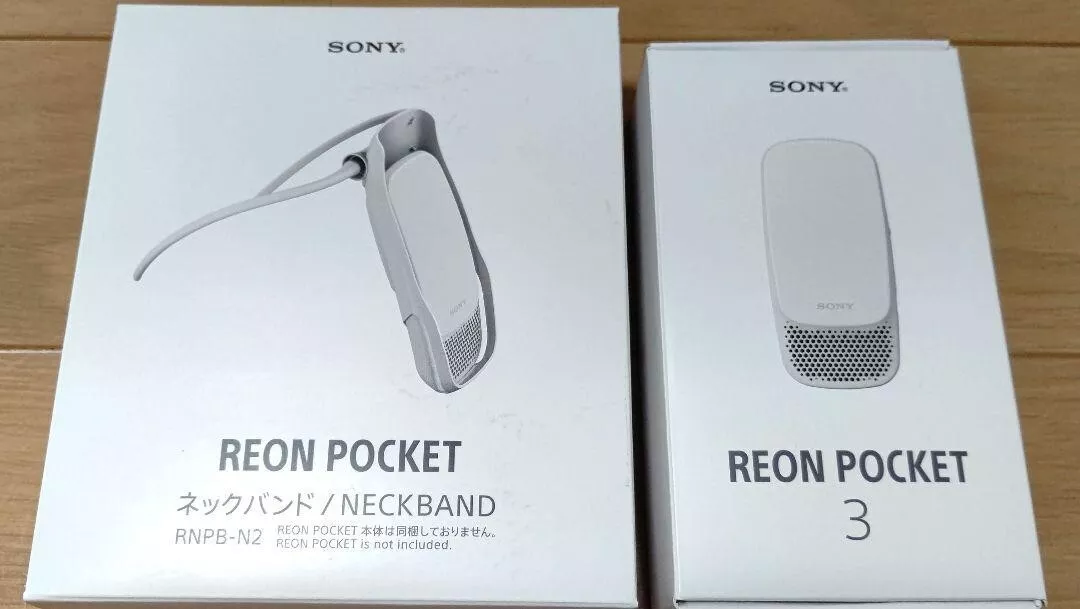 SONY REON POCKET 3 Wearable Thermo-Device RNP-3/W Neckband RNPB-N1