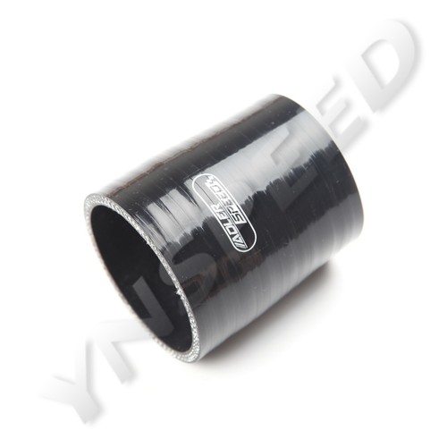 US STOCK 4Ply 3.75" To 3.5'' Straight Reducer Silicone Hose Coupler Pipe Black - Picture 5 of 7