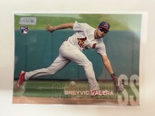 2018 TOPPS STADIUM CLUB BREYVIC VALERA 120 ST. LOUIS CARDINALS