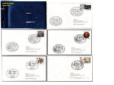DEUTSCHLAND - Nr. 100 Sondermarkeneinband 1987 auf Album KABE 240x145mm - (I.485)