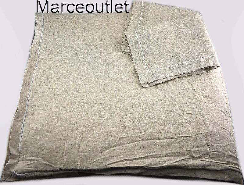 Hotel Collection Linen Blend KING Comforter & Pillowshams Set Natural