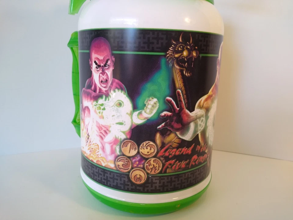 La Leyenda de los Cinco Anillos 64 Oz. Taza de viaje con tapa y pajita! AEG 2006 ¡Gran forma! Foto 4 de 4