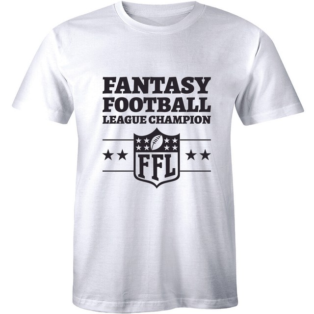 Fantasy Football League Champion FFL Winner Tees Men Sports Draft Team TShirt eBay