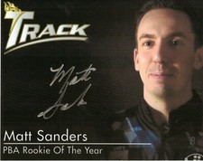 Matt Sanders PBA Bowler Bowling Signed Autographed Glossy 8 x 10 Photo