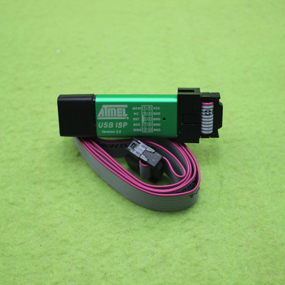 1PCS Mini USBISP USBASP Programmer Aluminum for 51 ATMEL AVR