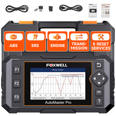 FOXWELL NT614 Profi KFZ OBD2 Diagnosegerät Auto Scanner 4 System EPB ABS SRS DHL