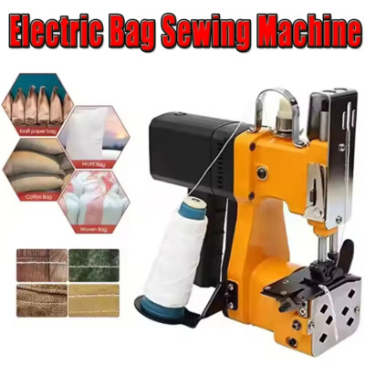 Electric Sewing Machine Automatic Packaging Agriculture Industry Woven Bag