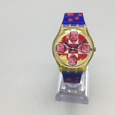 Swatch 30 m (3 ATM) Water Resistance Wristwatches with 12-Hour