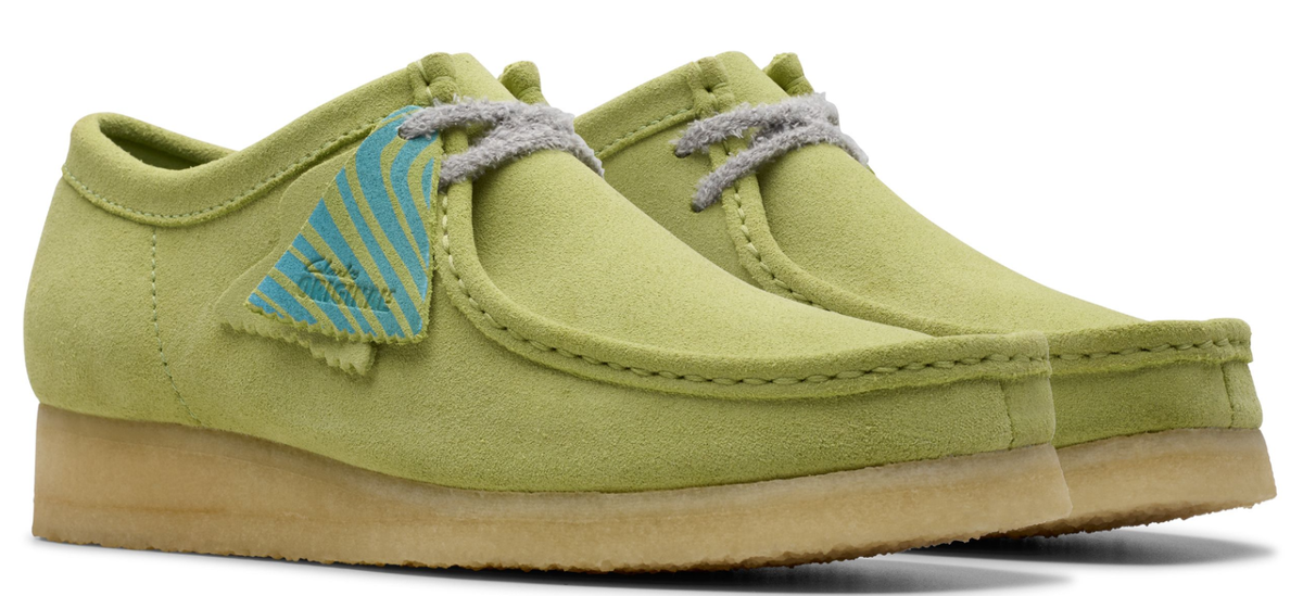 Clarks Wallabee - Pale Lime Suede - 26175855 (SPECIAL PRICE) | eBay