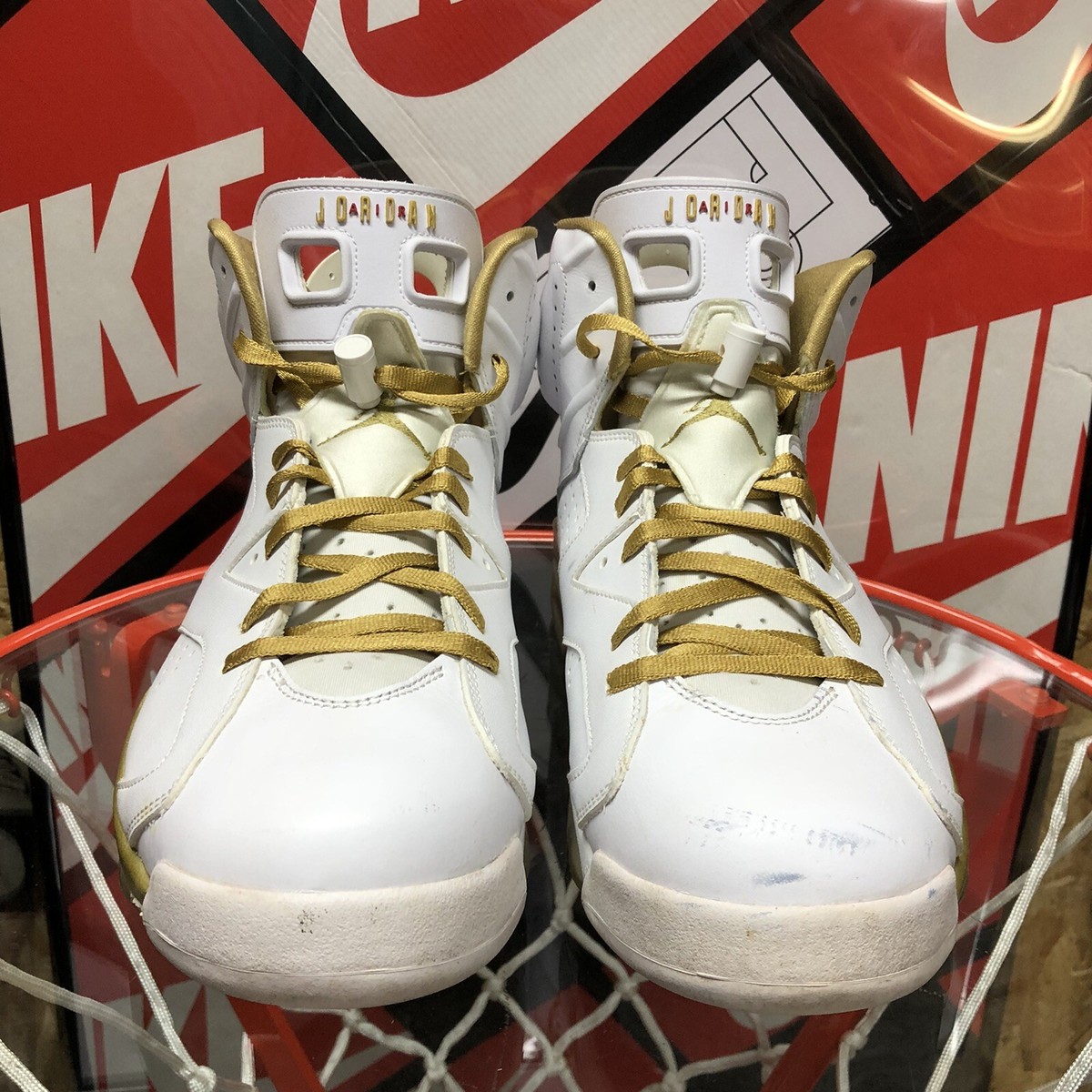 Air Jordan VI 6 Retro GMP GOLDEN MOMENT GOLD MEDAL PACK SZ 14