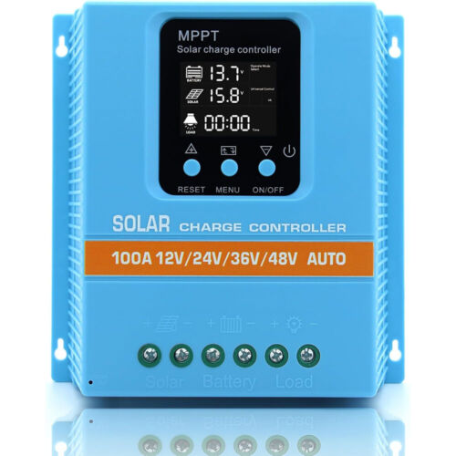 60A 80A 100A MPPT Solar Regler 12V 24V 36V 48V Solar Laderegler Controller + LCD - Bild 18 von 18