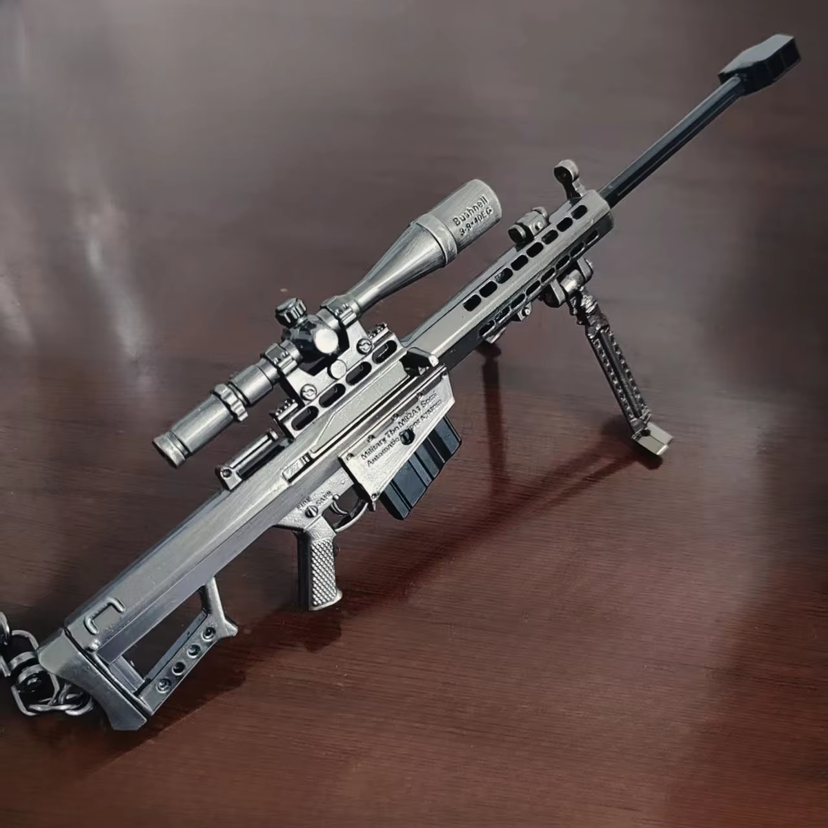 17CM Sniper Rifle Model Alloy Mini Barrett Pistol Toy Gun Fidget