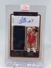 Aliyah Boston 2025 Panini One and One WNBA Jersey Autographs /99 Auto #JA-AB