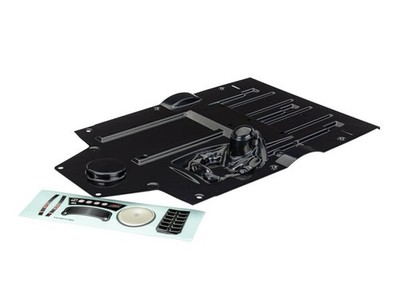 Traxxas 1/10 Slash Modified 2WD BL-2s * Interior, Black w/ Decal Sheet * 10419