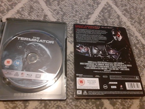 The Terminator 1984 Blu Ray Steelbook OOP Rare - Bild 4 von 5