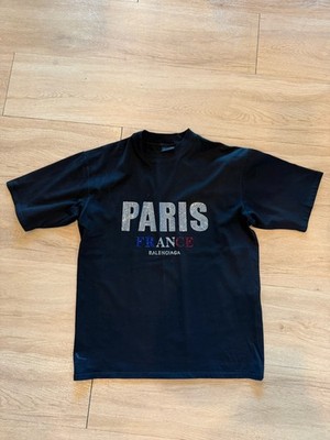 Balenciaga Paris 2025 T-Shirt Oversized Black