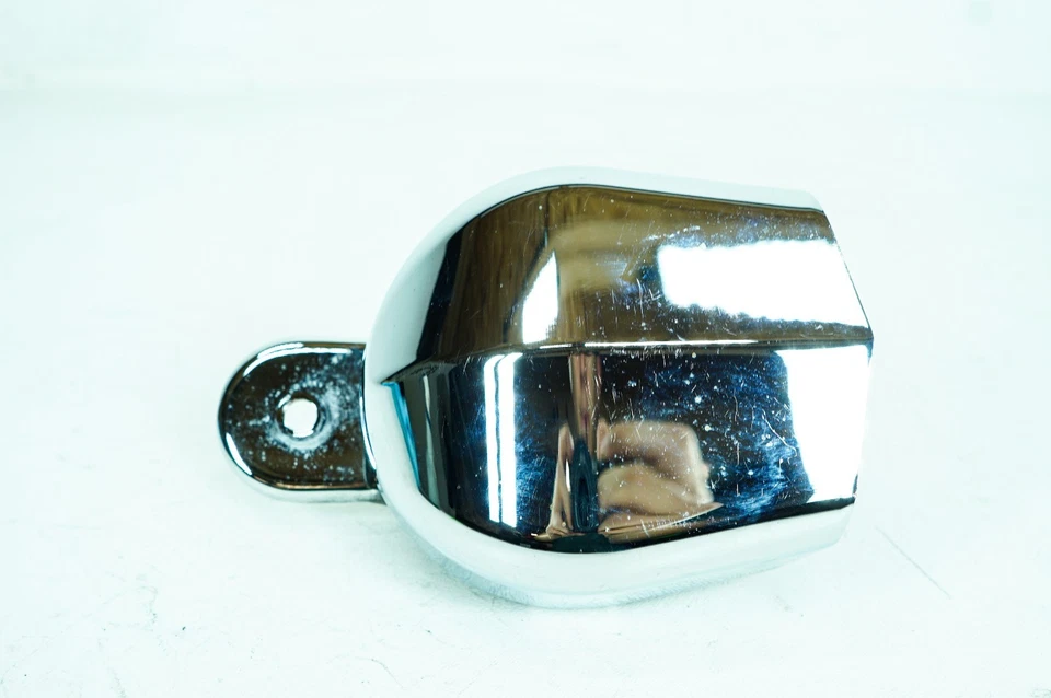 13 Harley Sportster Custom XL1200C OEM Horn Signal Klaxon w/ Chrome Cover 1346 - Image 3 of 4