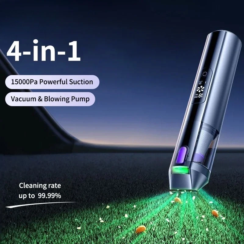 Wireless Vacuum Cleaner Portable Air Pump Vacuum Sealer Powerful Air Blower - Image 2 of 4