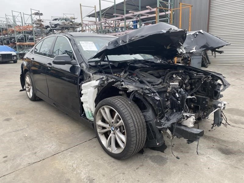 11–17 BMW 535d LH Rear Door Panel Driver Side Black OEM F10 - Image 4 of 4