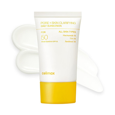 Pore+Skin Clarifying Daily Sunscreen | SPF 50 Broad Spectrum, Sunscreen with TXA