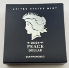 2024-S Proof Peace Dollar $1 San Francisco US Mint in OGP w/COA 99.9% Silver