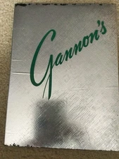 Vintage Gannon’s Luncheon Menu MSP 1950’s?