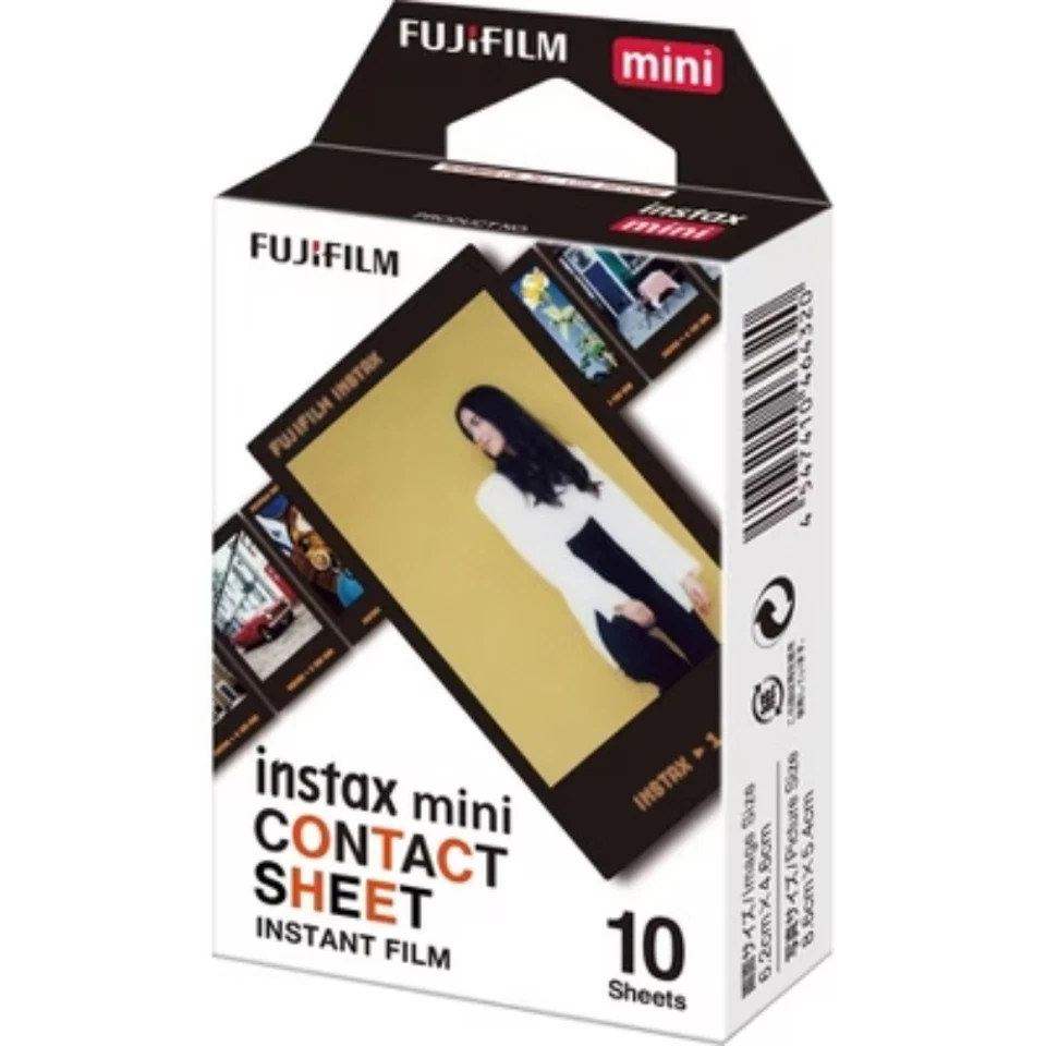 Película instantánea Fujifilm instax mini hoja de contacto - 10ct Foto 2 de 4