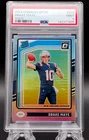 2024 Donruss Optic Football #229 Drake Maye RC (Patriots) HOLO PRIZM PSA 9