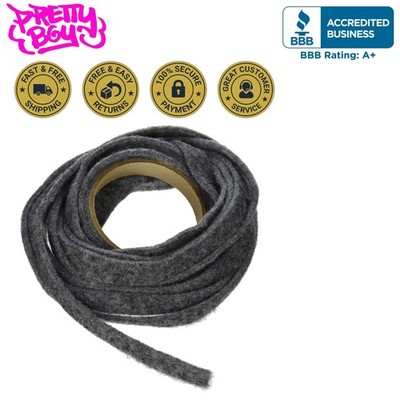 High-Quality 6.5'' Felt Weatherstrip - Essential for Home Draft Proofing