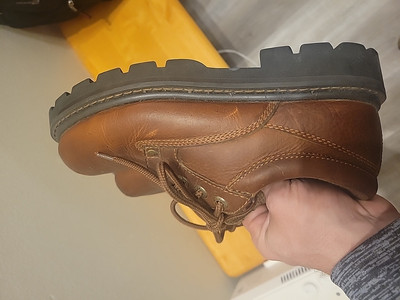 GBX Soho Brown Leather Casual Lace Up Oxford‎ Mens Size 9M Y2K VTG GBX Oxford Shoes Men main image 4