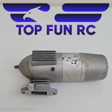 OS Max Nitro Airplane Engine Muffler w/ Flow Through Adapter 5"