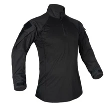 NWT! Crye Precision G4 Aviation Combat Shirt Black Long Sleeve Sz Medium Regular