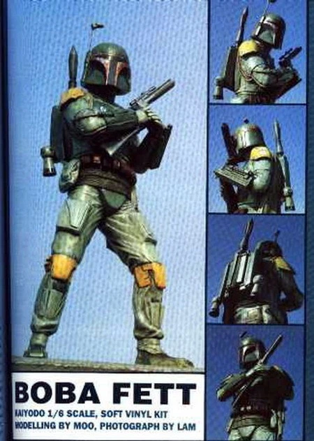11"STAR WARS Sci-Fi Classic Movies Bobafett Vinyl Model Kit 1/6 - Image 3 of 3