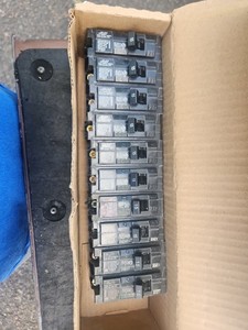 Siemens Q115 Circuit Breaker, 240 V - Black Qty 10