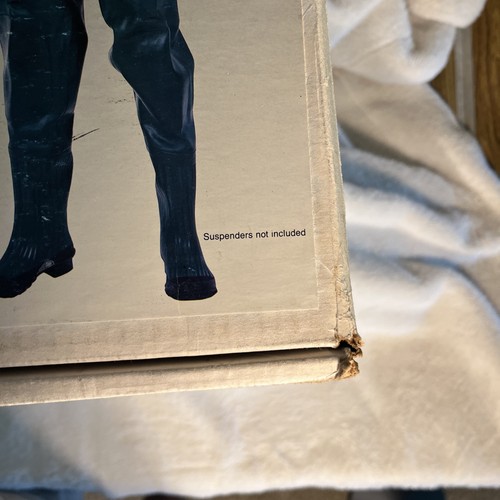 New Vintage American Camper Vulcanized Heavy Rubber Chest Waders sz 7 FISHING - Picture 4 of 7